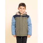 Casaca-Para-Niño-Poliester-Waterproof
-Silvestre-Verde-Hush-Puppies-Kids