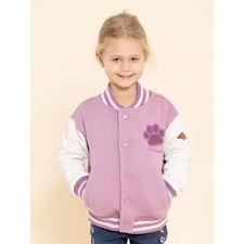 Polera Para Niña Polar Algodón Reciclado Coniston Morado Hush Puppies Kids