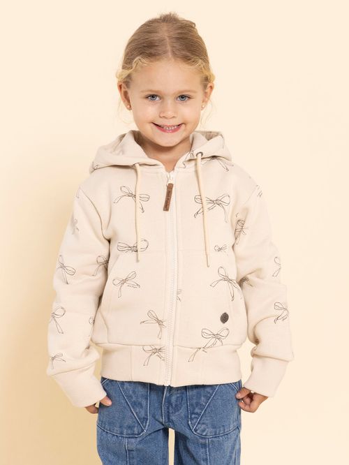 Polera Para Niña Algodón Reciclado Nala Beige Hush Puppies Kids