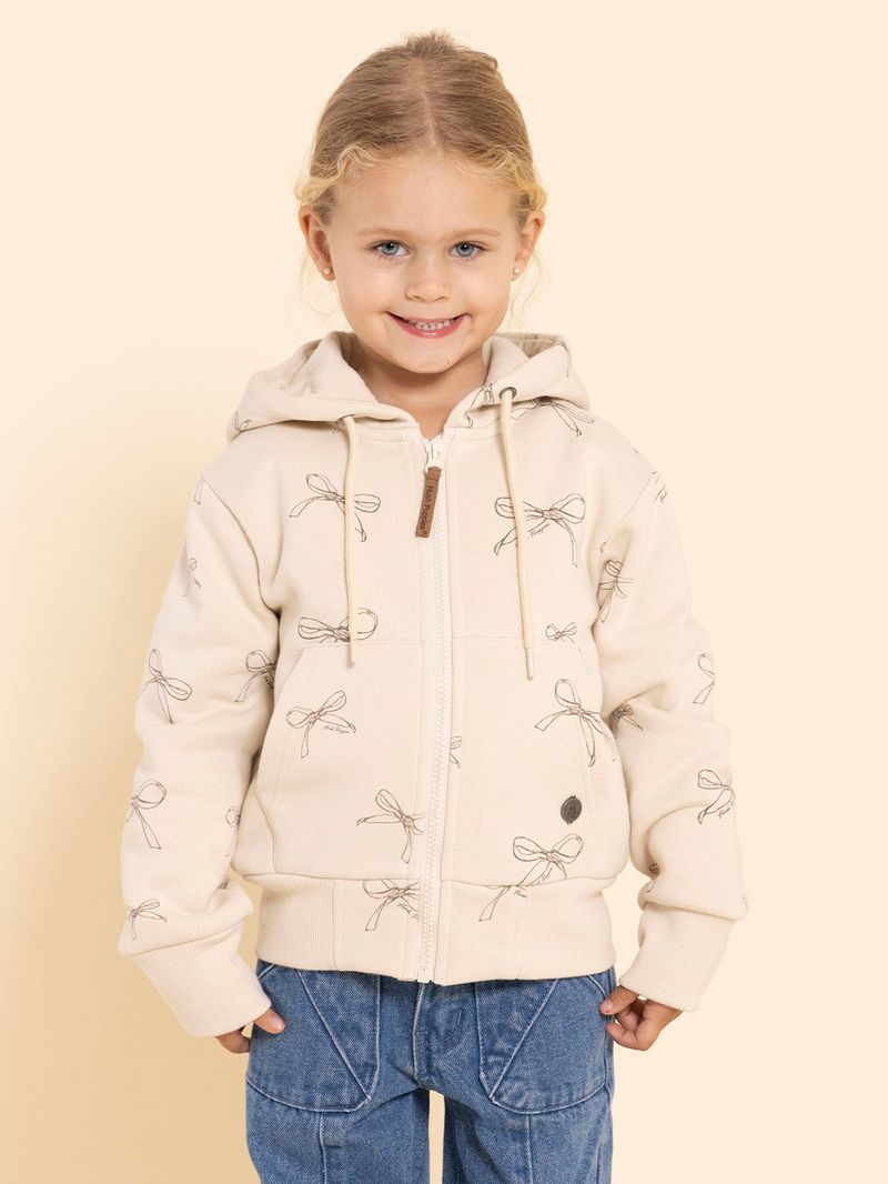 Polera-Para-Niña-Algodon-Reciclado-Nala-Beige-Hush-Puppies-Kids