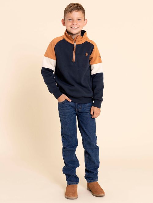 Jeans Para Niño Algodón Bruno denim Hush Puppies Kids
