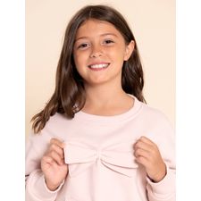 Polera Para Niña Algodón Reciclado Cinta Rosado Hush Puppies Kids