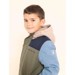 Casaca-Para-Niño-Poliester-Waterproof
-Silvestre-Verde-Hush-Puppies-Kids