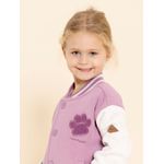 Polera-Para-Niña-Polar-Algodon-Reciclado-Coniston-Morado-Hush-Puppies-Kids