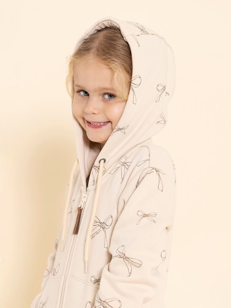 Polera-Para-Niña-Algodon-Reciclado-Nala-Beige-Hush-Puppies-Kids