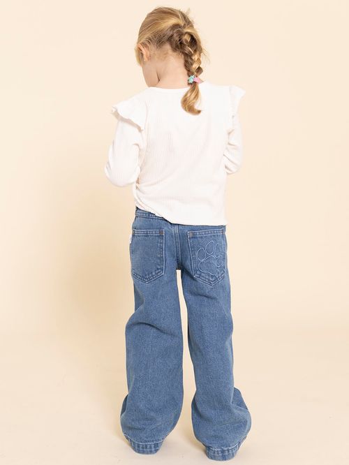 Jeans Para Niña Algodón Lola denim Hush Puppies Kids