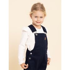 Jardinera Para Niña Algodón Ema Verde Hush Puppies Kids