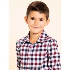 Camisa Para Niño Algodón Collie Rojo Hush Puppies Kids