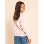 Polera-Para-Niña-Algodon-Reciclado-Cinta-Rosado-Hush-Puppies-Kids