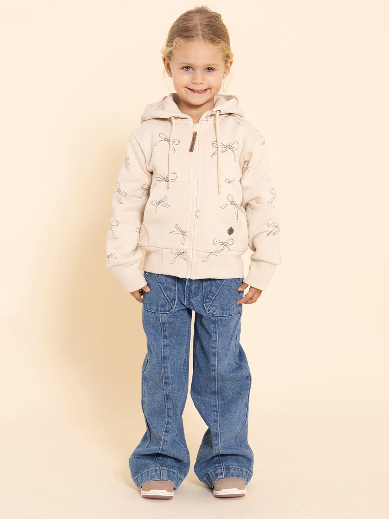 Polera-Para-Niña-Algodon-Reciclado-Nala-Beige-Hush-Puppies-Kids