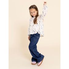 Blusa Para Niña Algodón Julieta Rosado Hush Puppies Kids