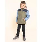 Casaca-Para-Niño-Poliester-Waterproof
-Silvestre-Verde-Hush-Puppies-Kids