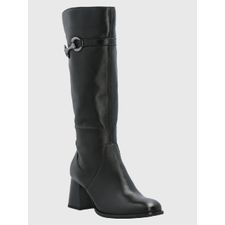 Bota Para Mujer Cuero Cladia Negro Hush Puppies