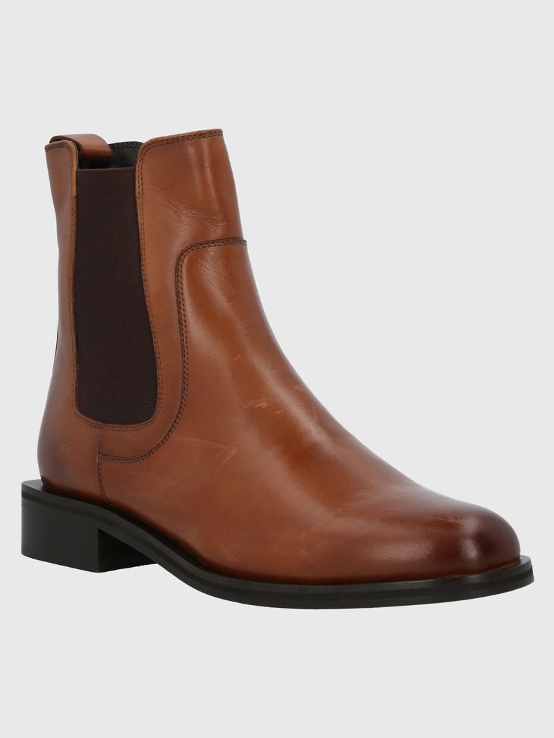 Botin-Para-Mujer-Cuero-Rivor-Marron-Hush-Puppies