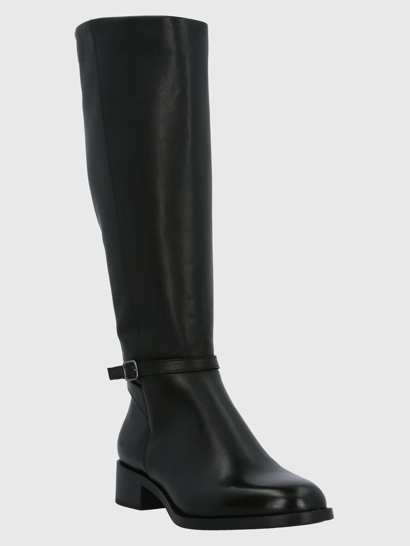 Bota-Para-Mujer-Cuero-Kyla-Negro-Hush-Puppies