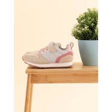 Zapatilla Para Niña Poliester Janet-K Vl Beige Hush Puppies