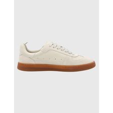 Zapatilla Para Mujer Cuero Dallas Blanco Hush Puppies