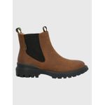 Botin-Para-Mujer-Cuero-One-And-Only-Marron-Oscuro-Hush-Puppies