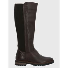 Bota Para Mujer Cuero Edra Negro Hush Puppies