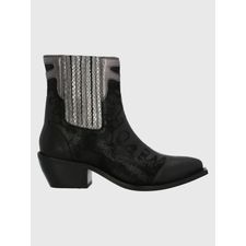 Botín Para Mujer Cuero Runn Negro Hush Puppies