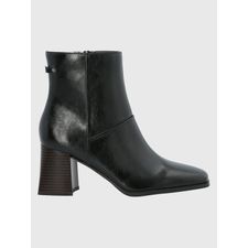 Botín Para Mujer Poliester Ivvy Negro Hush Puppies