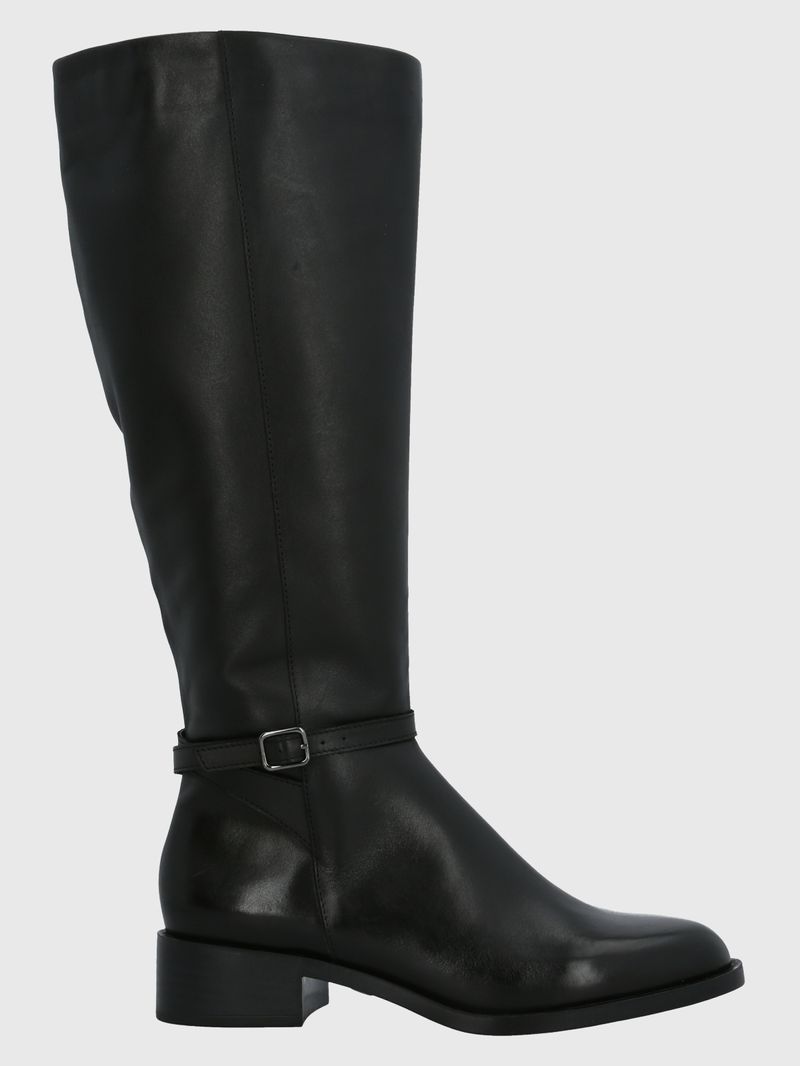 Bota-Para-Mujer-Cuero-Kyla-Negro-Hush-Puppies
