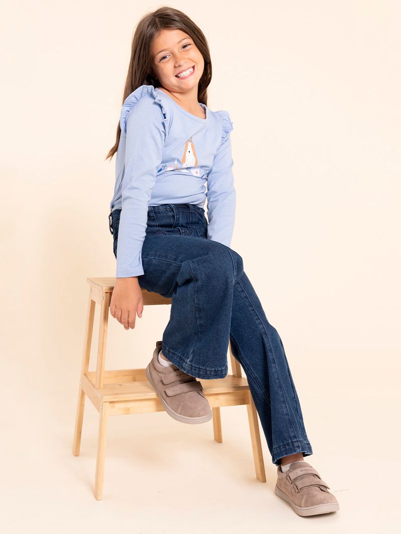 Zapatilla-Para-Niña-Cuero-Hobart-Beige-Hush-Puppies