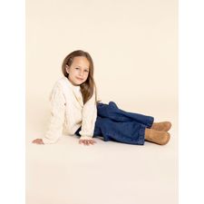 Bota Para Niña Gamuza Bonnie Marrón Hush Puppies