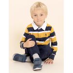 Zapatilla-Para-Niño-Cuero-Bambus-Azul-Hush-Puppies