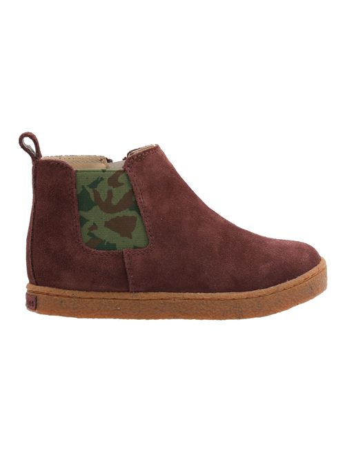 Botín Para Niño Gamuza Piombino Marrón Hush Puppies