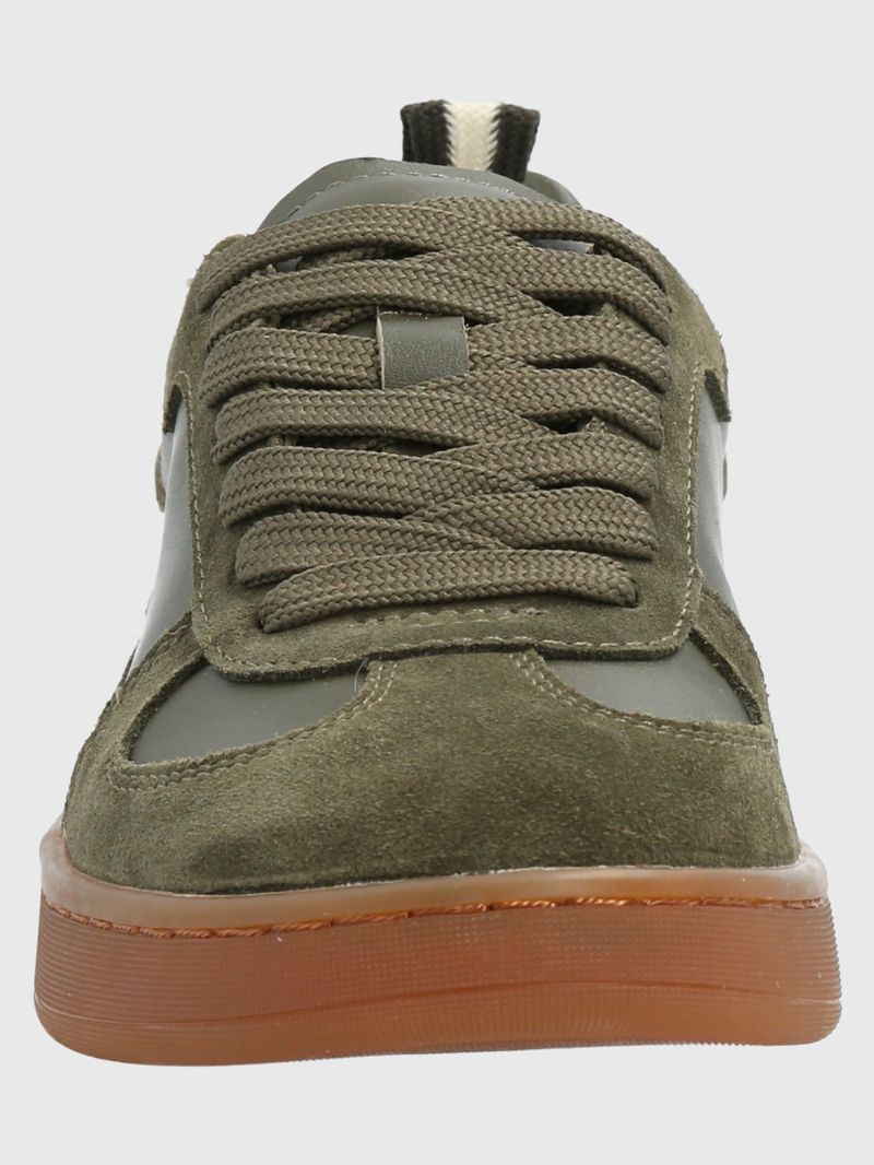 Zapatilla-Para-Mujer-Cuero-Dallas-Verde-Hush-Puppies