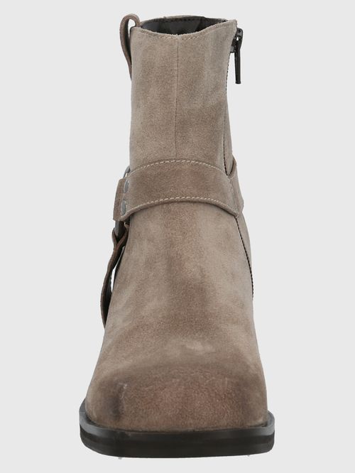 Botín Para Mujer Cuero Maylo Beige Hush Puppies