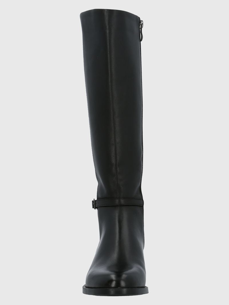 Bota-Para-Mujer-Cuero-Kyla-Negro-Hush-Puppies