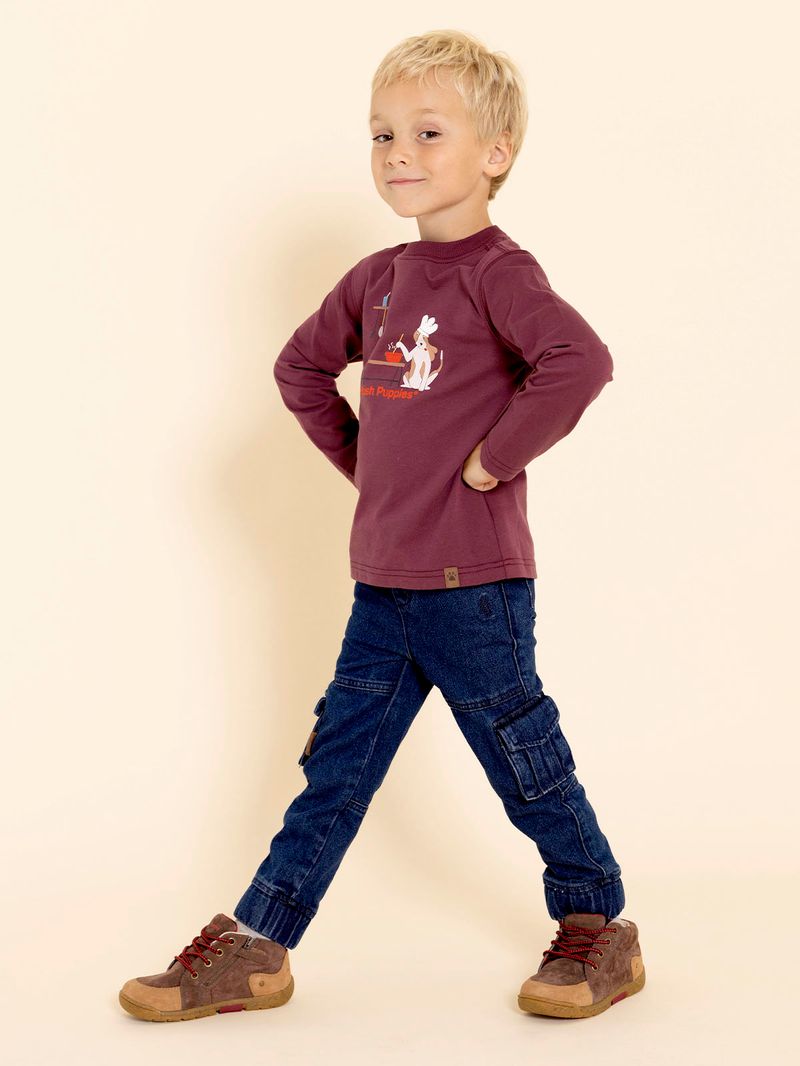 Botin-Para-Niño-Cuero-Caco-II-Marron-Hush-Puppies