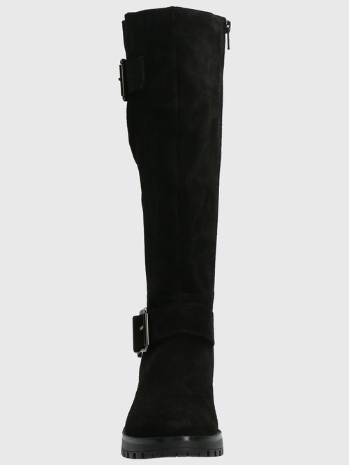 Bota Para Mujer Cuero Ester Negro Hush Puppies