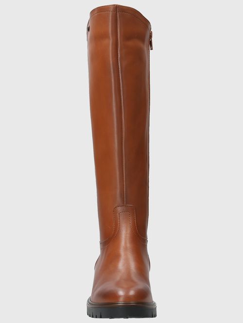 Bota Para Mujer Cuero Edra Marrón Hush Puppies