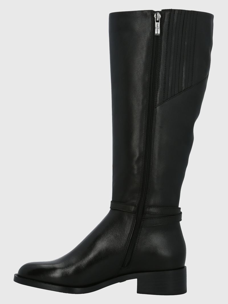 Bota-Para-Mujer-Cuero-Kyla-Negro-Hush-Puppies