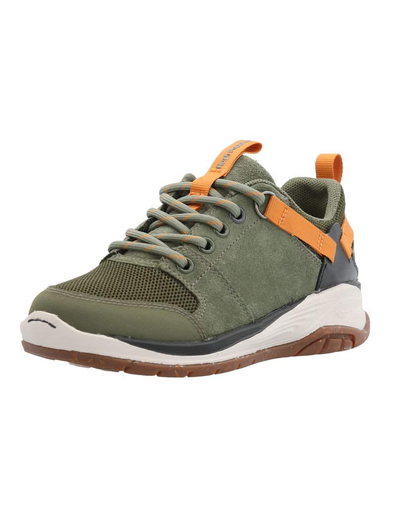 Zapatilla-Para-Niño-Cuero-Moveland-Verde-Hush-Puppies