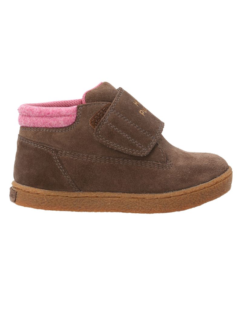 Botin-Para-Niña-Gamuza-Brunos-Vl-Marron-Hush-Puppies