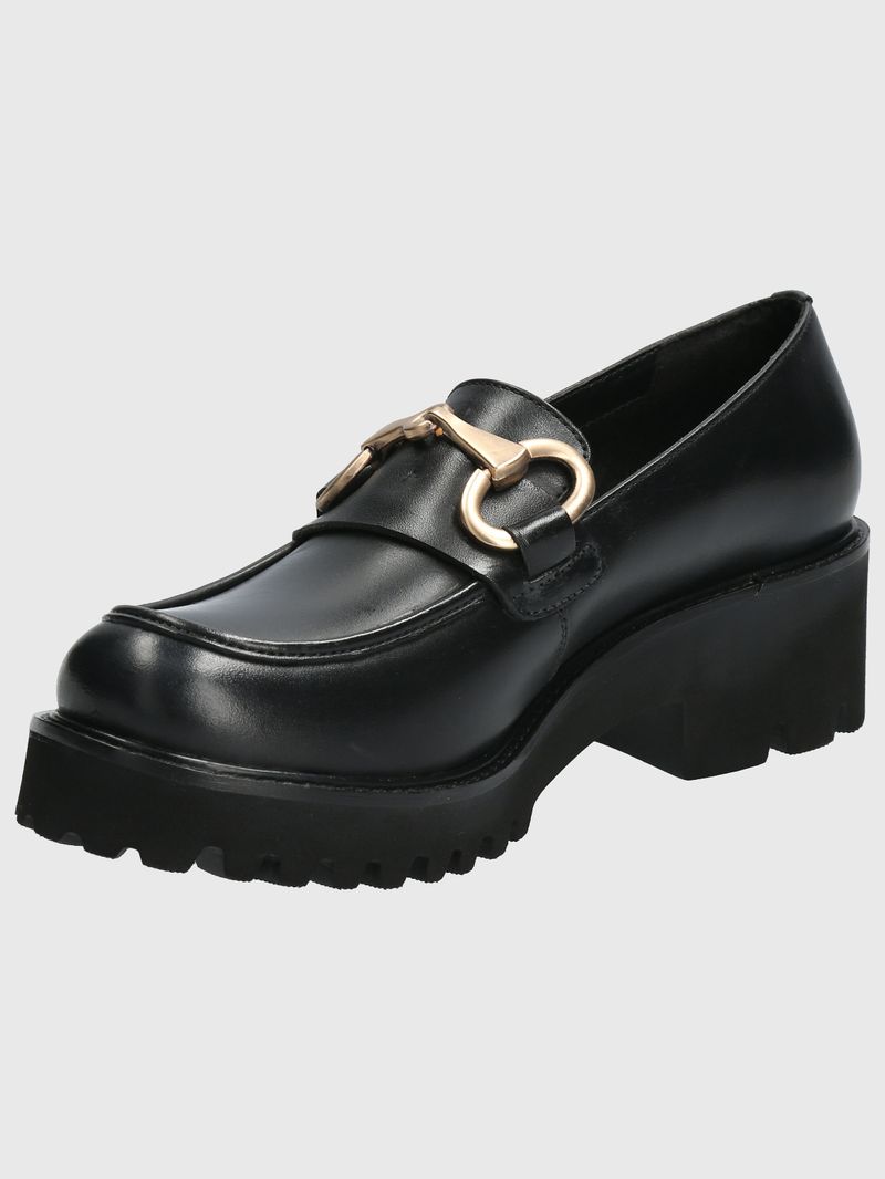 Mocasin-Para-Mujer-Cuero-Lani-Negro-Hush-Puppies