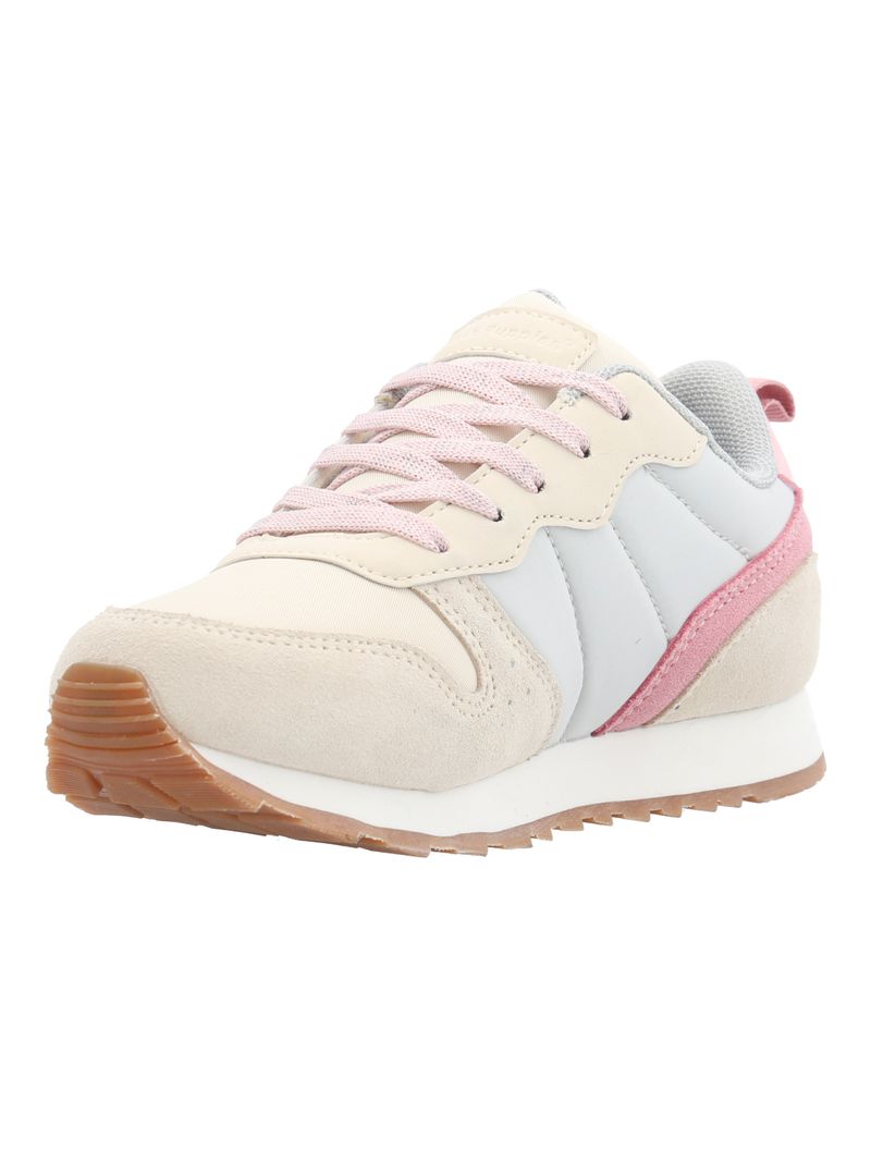 Zapatilla-Para-Niña-Poliester-Janet-K-Beige-Hush-Puppies