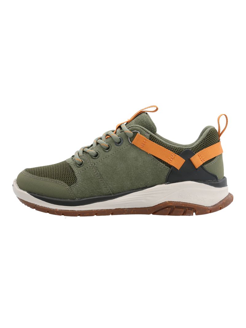 Zapatilla-Para-Niño-Cuero-Moveland-Verde-Hush-Puppies