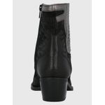 Botin-Para-Mujer-Cuero-Runn-Negro-Hush-Puppies