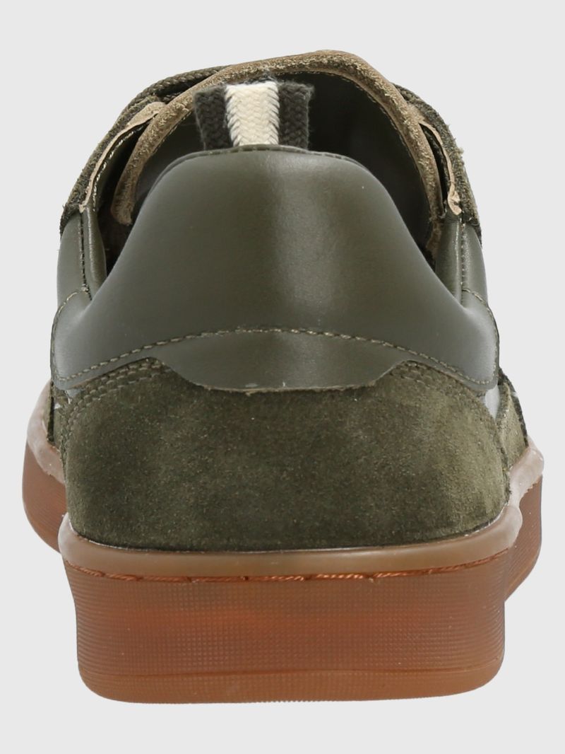 Zapatilla-Para-Mujer-Cuero-Dallas-Verde-Hush-Puppies