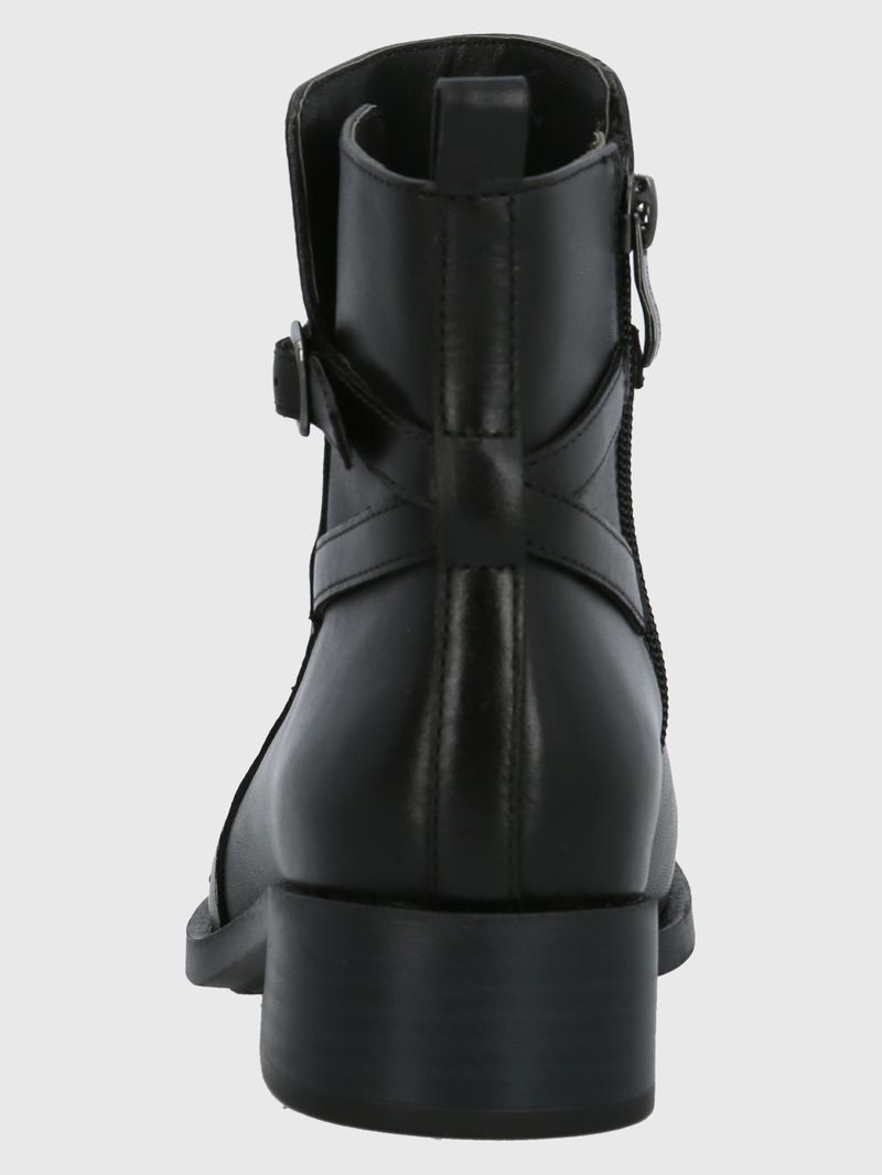 Botin-Para-Mujer-Cuero-Ronan-Negro-Hush-Puppies