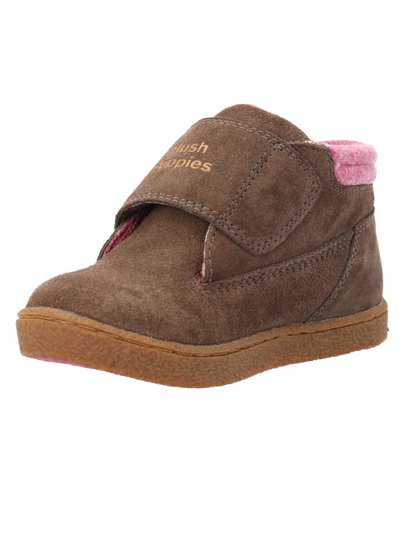 Botin-Para-Niña-Gamuza-Brunos-Vl-Marron-Hush-Puppies