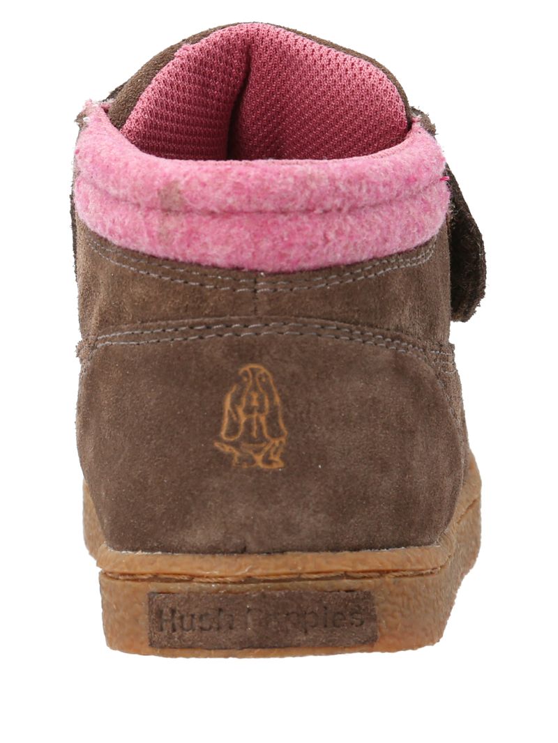 Botin-Para-Niña-Gamuza-Brunos-Vl-Marron-Hush-Puppies