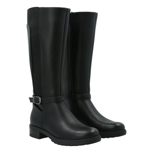 Bota Para Mujer Sintético Mili Negro Hush Puppies