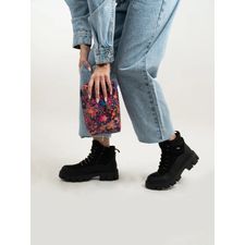 Botín Para Mujer Textil dexter Negro Hush Puppies