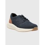 Zapatilla-Para-Hombre-Cuero-Spinal-Discover-Azul-Hush-Puppies